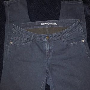 Old Navy Rockstar Skinny Jeans 14 short